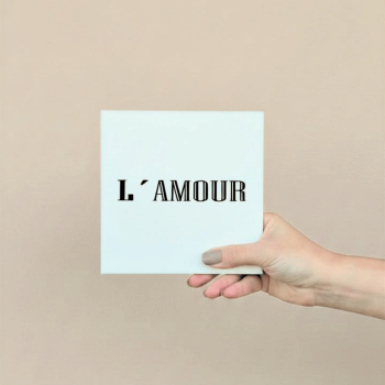 Azulejo Decorativo - L'Amour