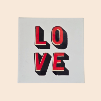 Azulejo Decorativo - Love